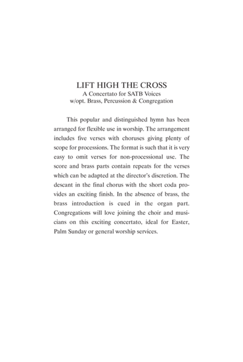Lift High the Cross image number null