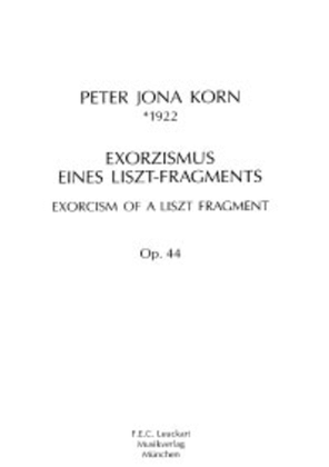 Exorzismus eines Liszt-Fragments