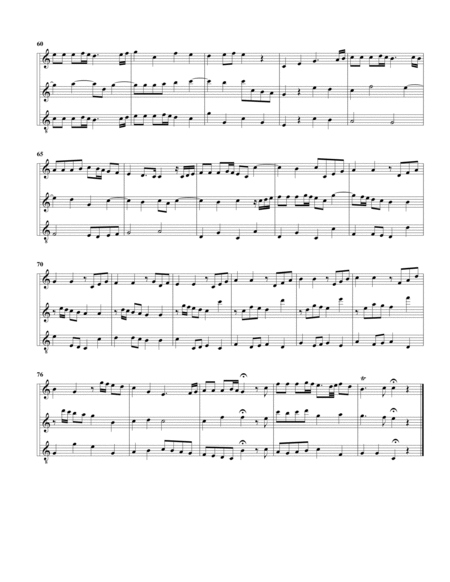 Allegro from Concerto grosso, Op.6, no.1 (arrangement for 3 recorders)