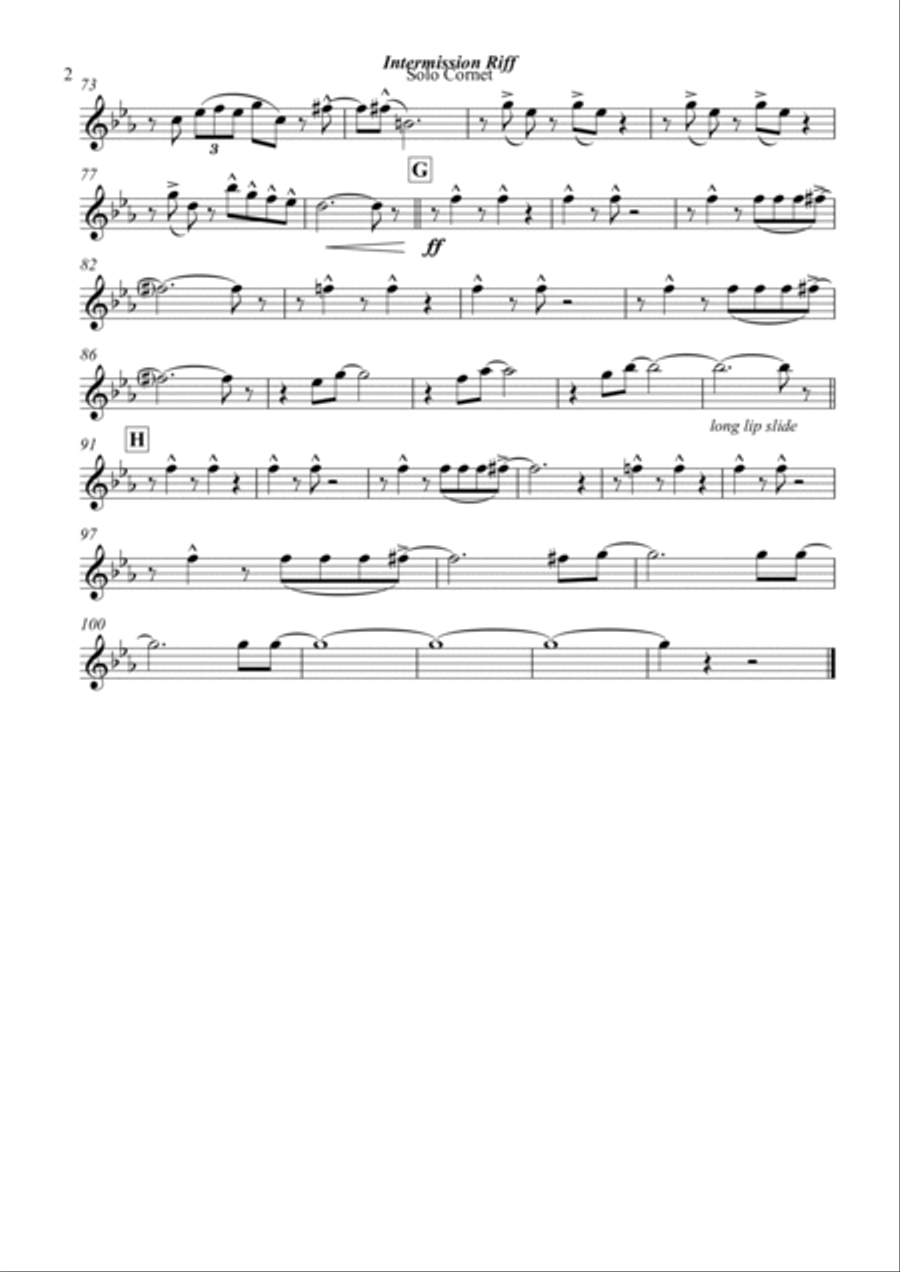 Intermission Riff Brass Band scores gallery preview page 2