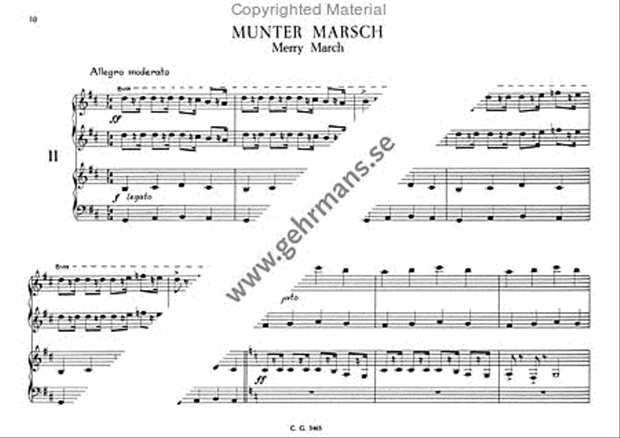 Femton latta pianostycken Easy Piano scores gallery preview page 4