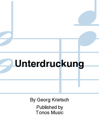 Unterdruckung