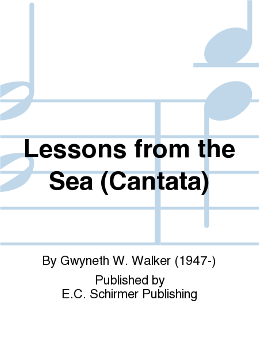 Lessons from the Sea (Cantata) SSAA scores gallery preview page 1
