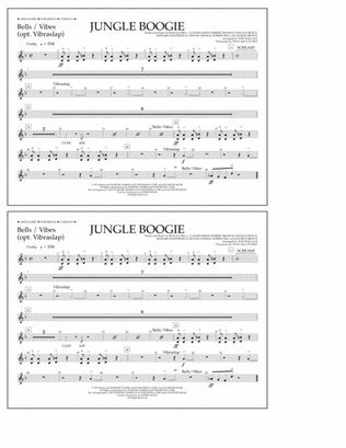 Jungle Boogie - Bells/Vibes