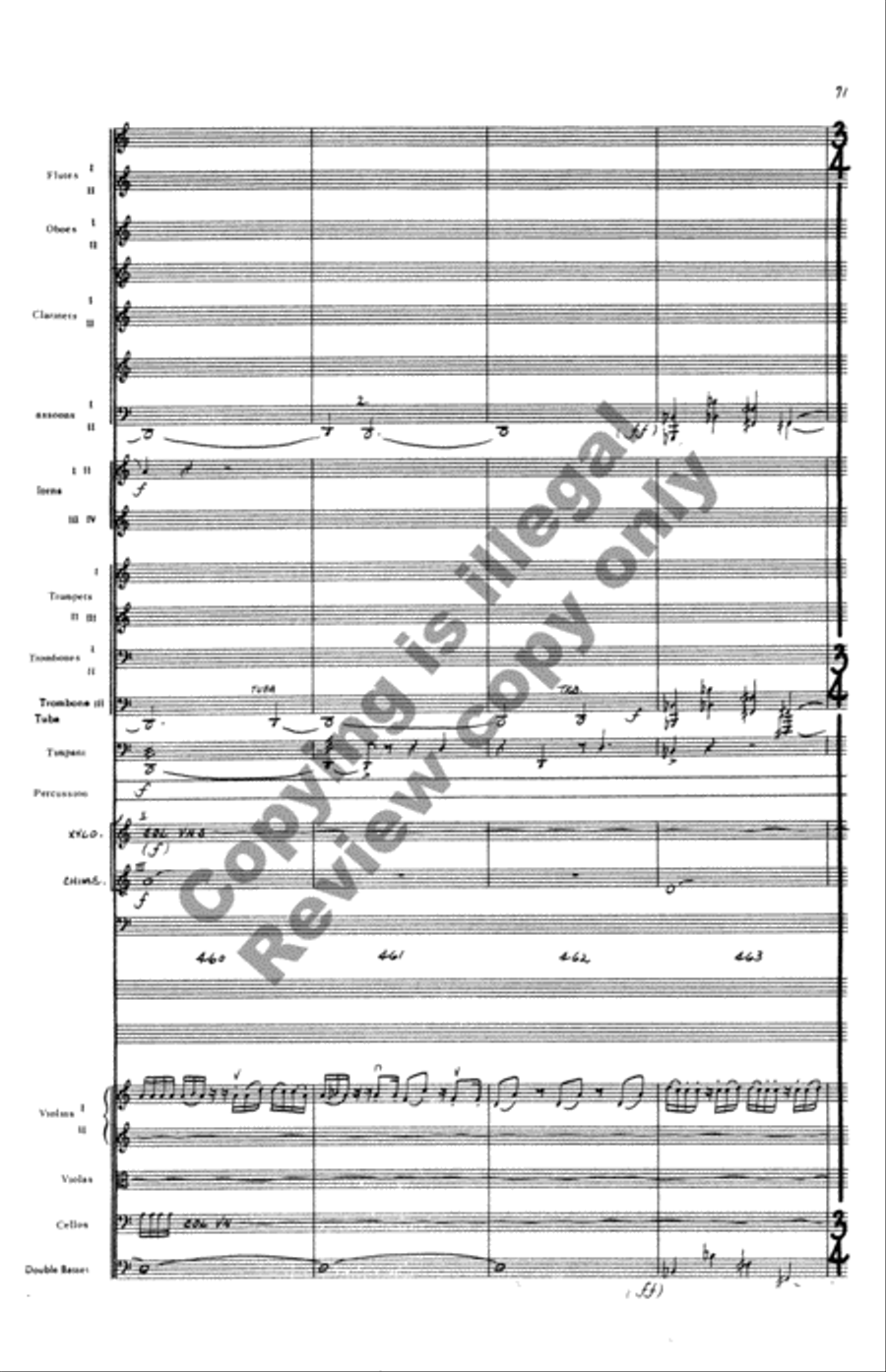 Concerto for Orchestra Full Orchestra scores gallery preview page 149