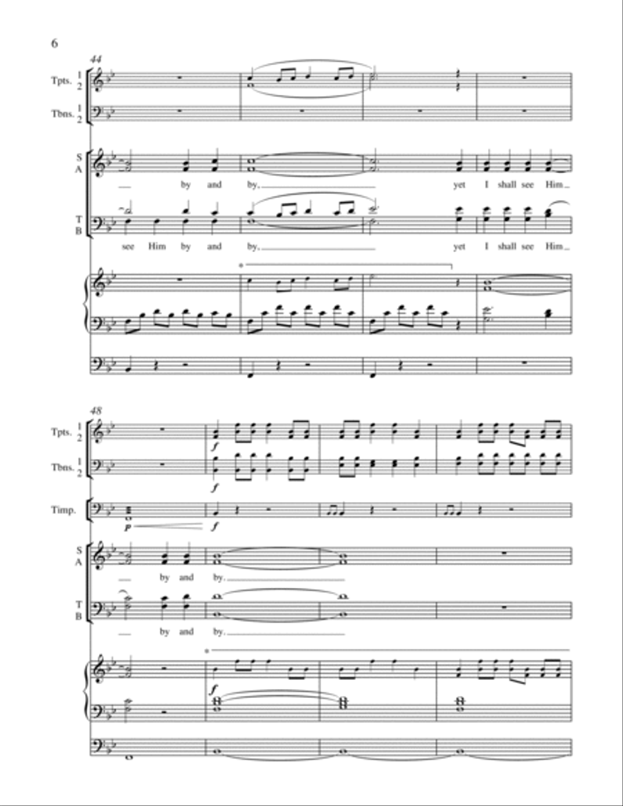 A Hymn of Resurrection (Full/Choral Score) image number null