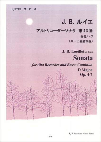 Sonata D Major, Op. 4-7 image number null