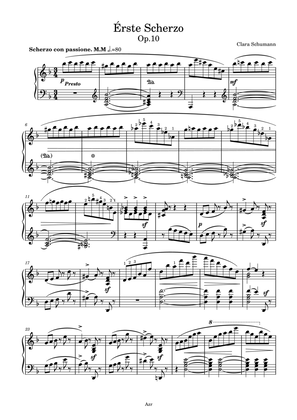 Scherzo N.1 Op.10 in D minor