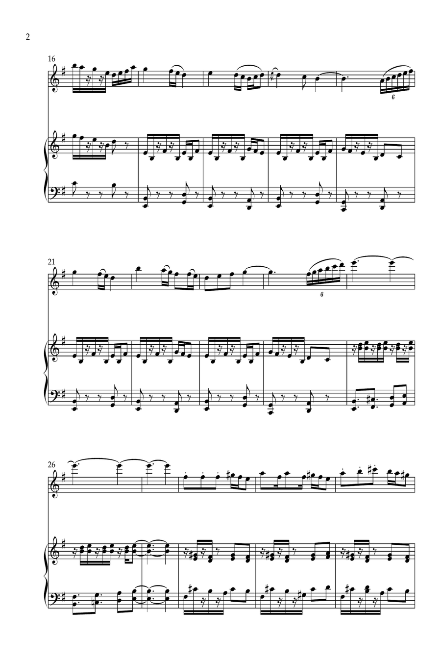 Le Gateau Perdu Le Gateau Perdu Chamber Music scores gallery preview page 3