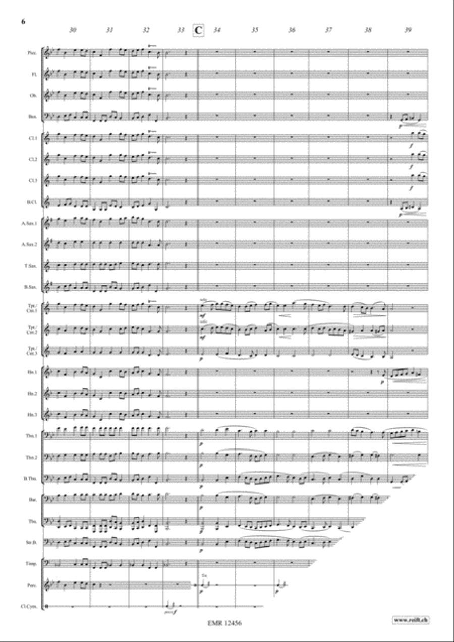 Marche De Triomphe Marche De Triomphe Concert Band scores gallery preview page 6