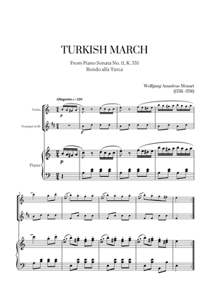 W. A. Mozart - Turkish March (Alla Turca) (for Violin and Trumpet)