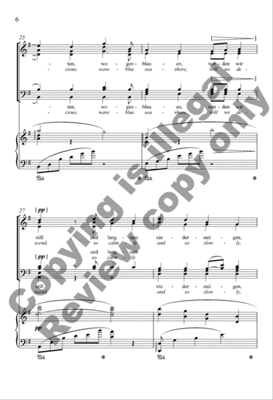 Morgen! (Tomorrow!) Morgen! (Tomorrow!) Divisi scores gallery preview page 6