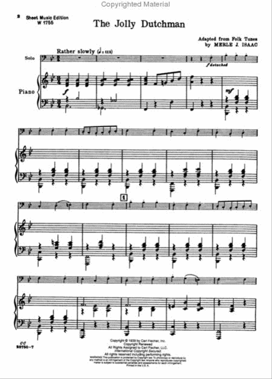The Jolly Dutchman Tuba scores gallery preview page 2