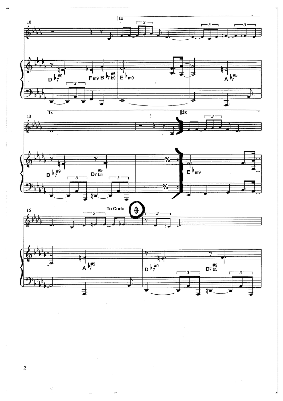 Black Coffee Jazz Ensemble scores gallery preview page 3