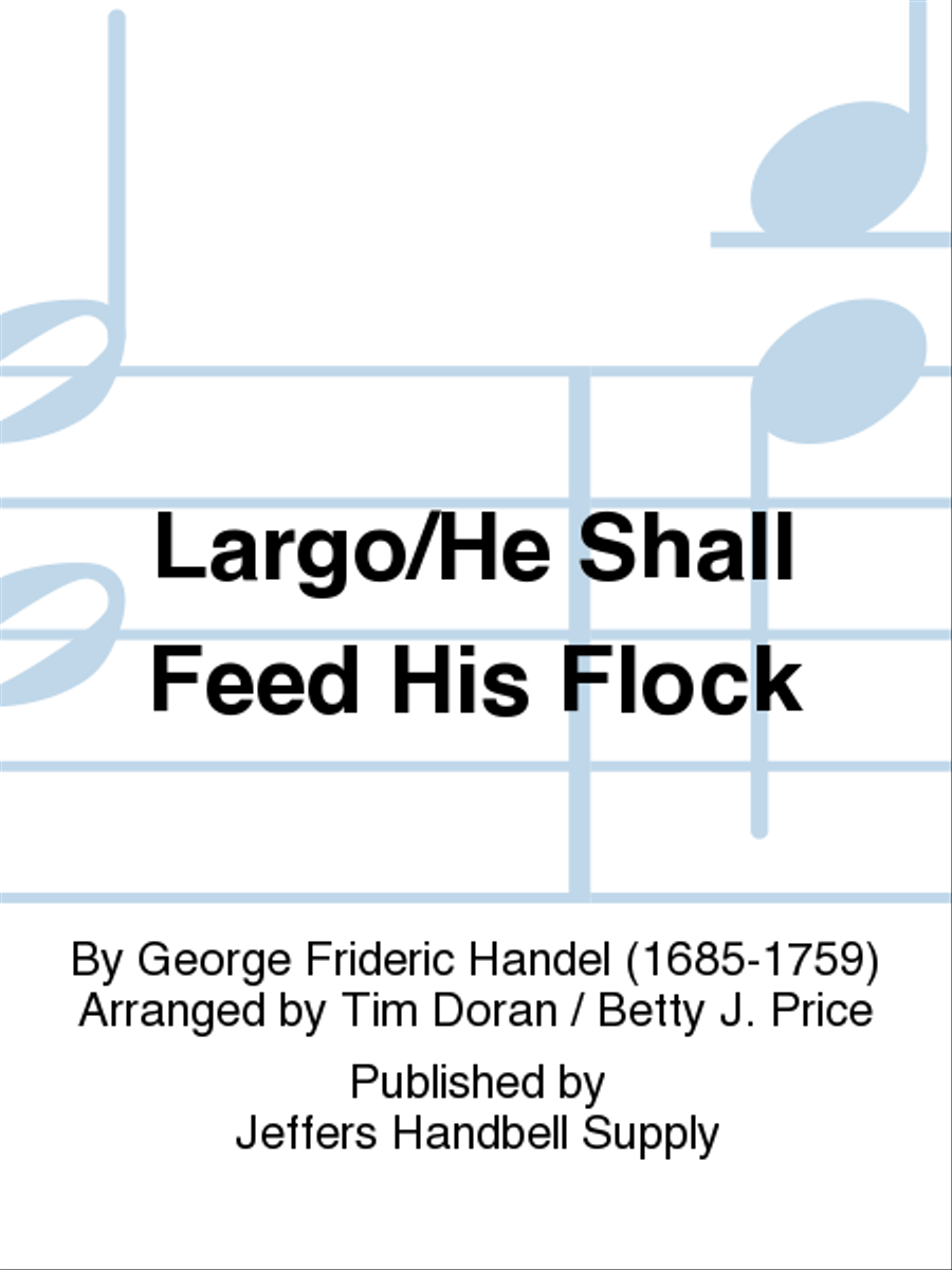 Largo/He Shall Feed His Flock 2-Octaves scores gallery preview page 1