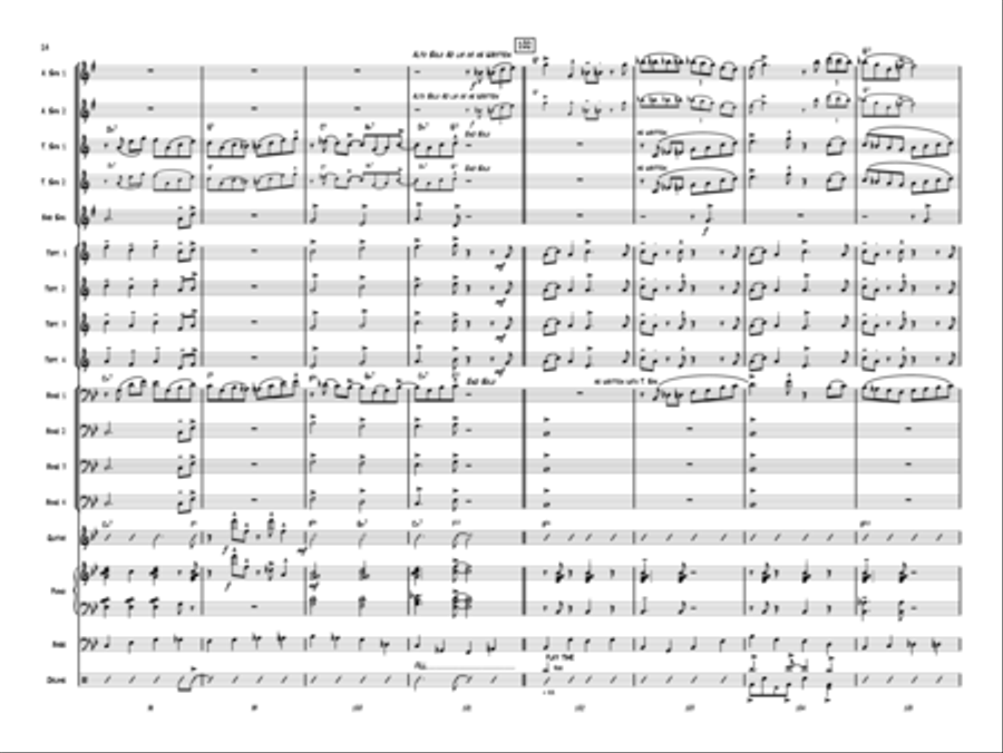 In The Groove In The Groove Jazz Ensemble scores gallery preview page 14