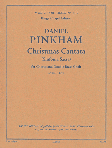 Christmas Cantata - Brass Ensemble/Vces