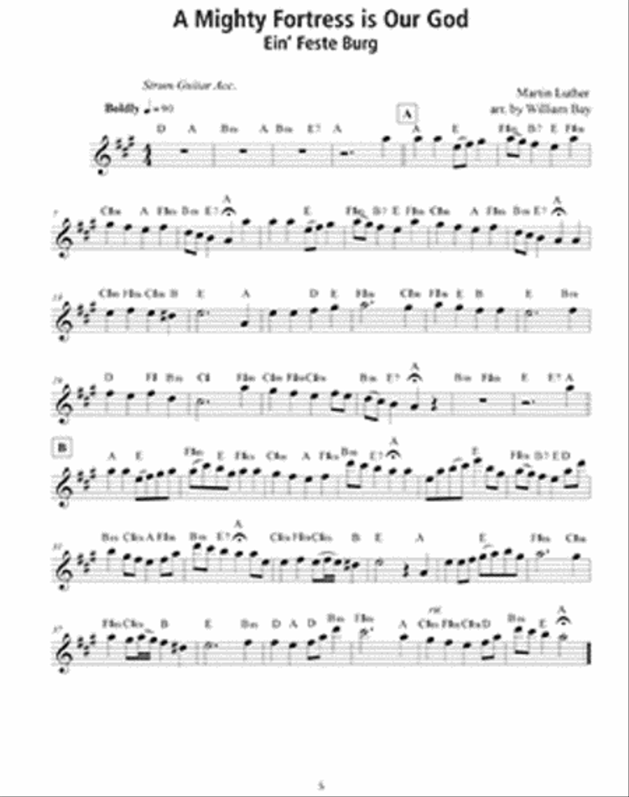 100 Hymns for Flute and Guitar