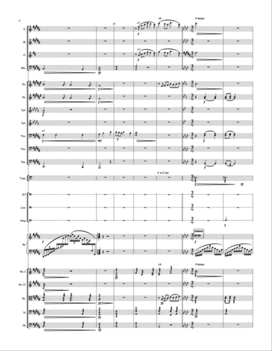 Last of Winter Last of Winter Full Orchestra scores gallery preview page 6