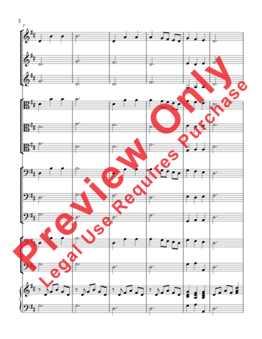 Lavender's Blue Lavender's Blue String Orchestra scores gallery preview page 5
