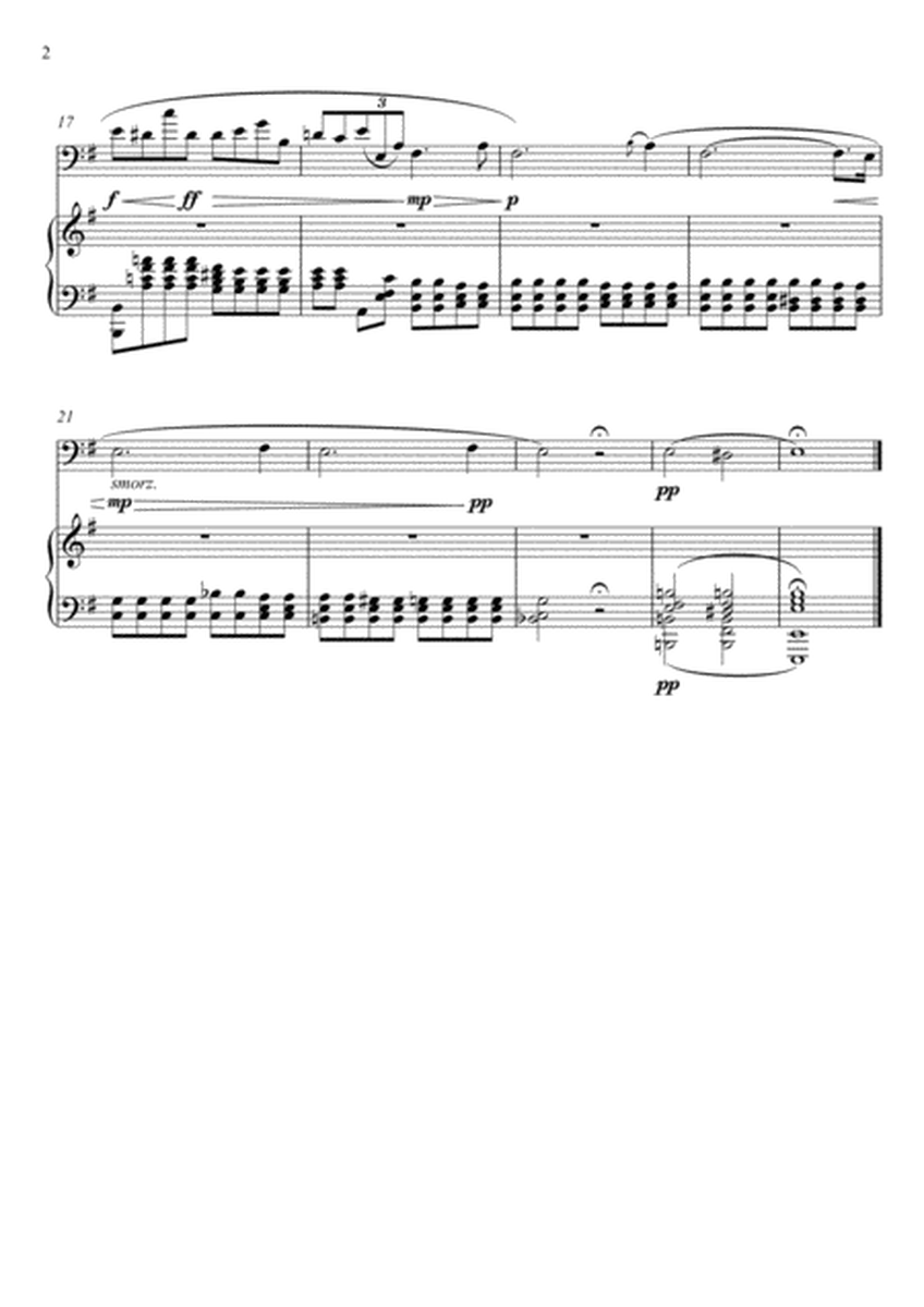 Frédéric Chopin - Prelude in E minor Opus 28 No.4 (Violoncello Solo) image number null