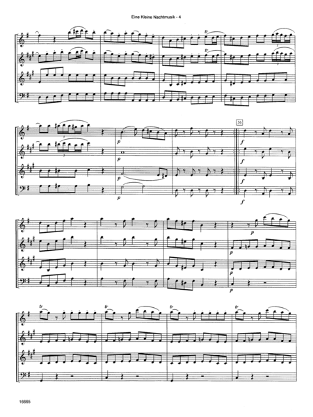 Eine Kleine Nachtmusik/Mvt. 1 Allegro - Full Score