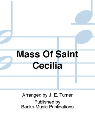 Book cover for Mass Of Saint Cecilia