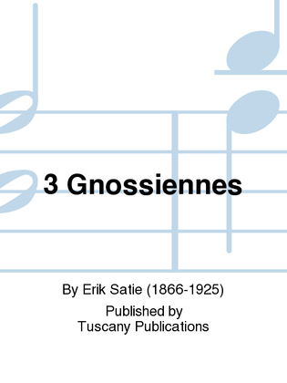 Book cover for 3 Gnossiennes