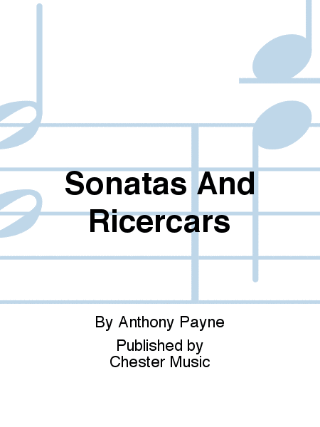 Sonatas And Ricercars