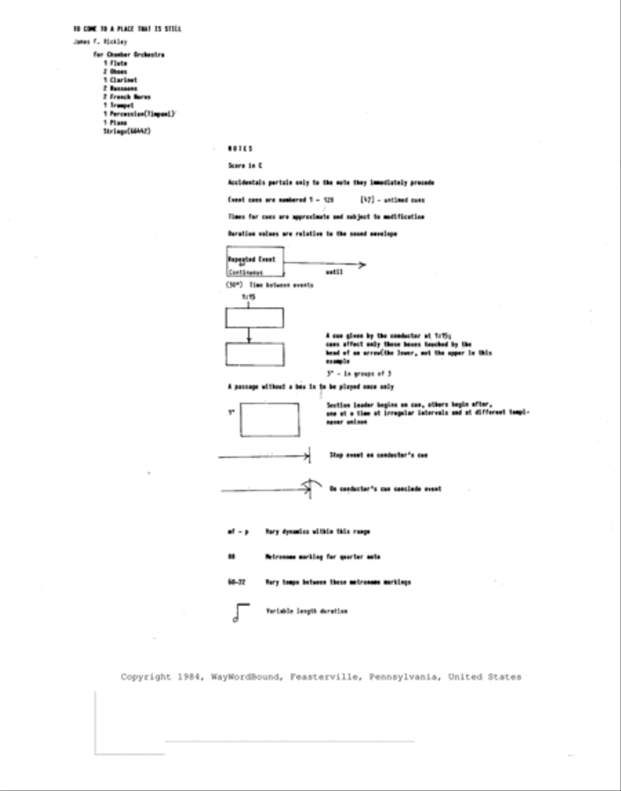 To Come To A Place That Is Still - Score Chamber Orchestra scores gallery preview page 2
