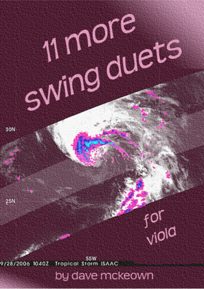 Book cover for 11 More Swing Duets for Viola