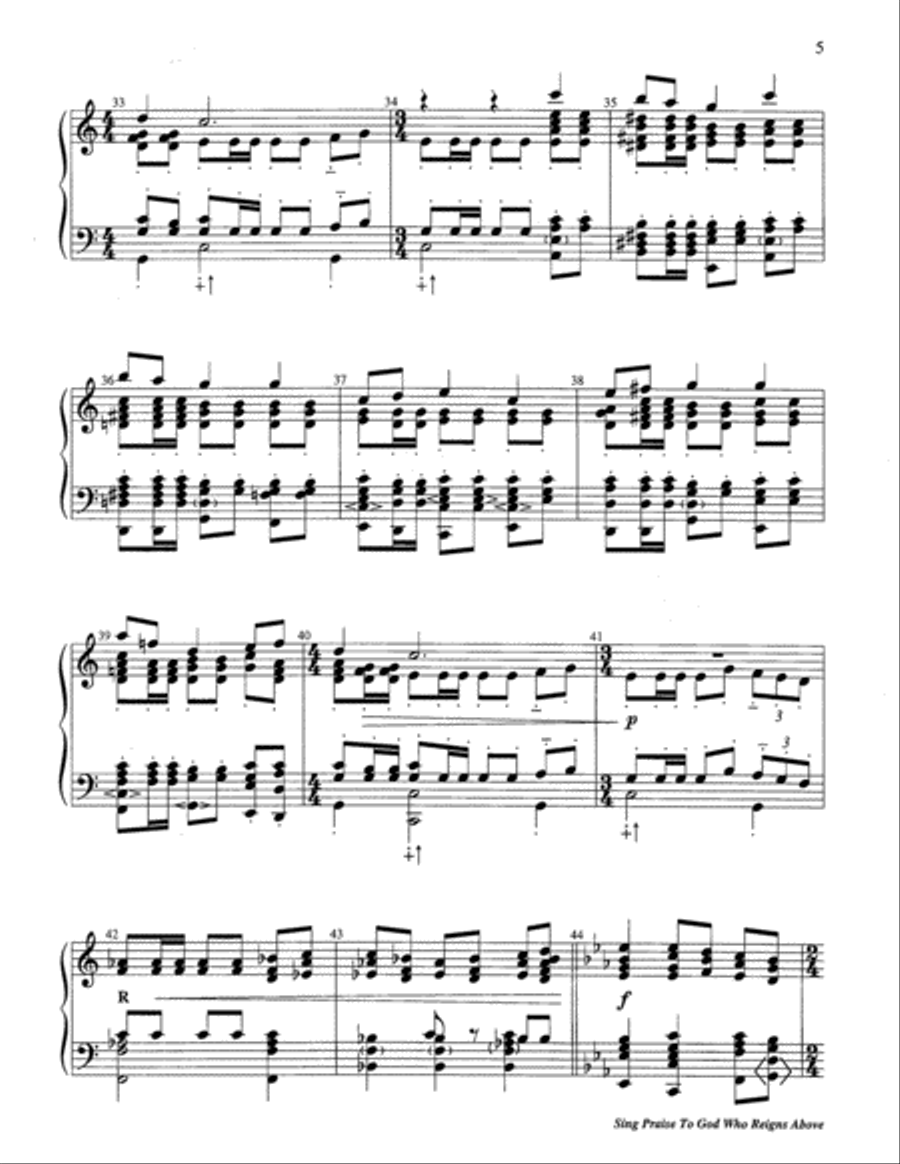 Sing Praise to God 5-Octaves scores gallery preview page 12