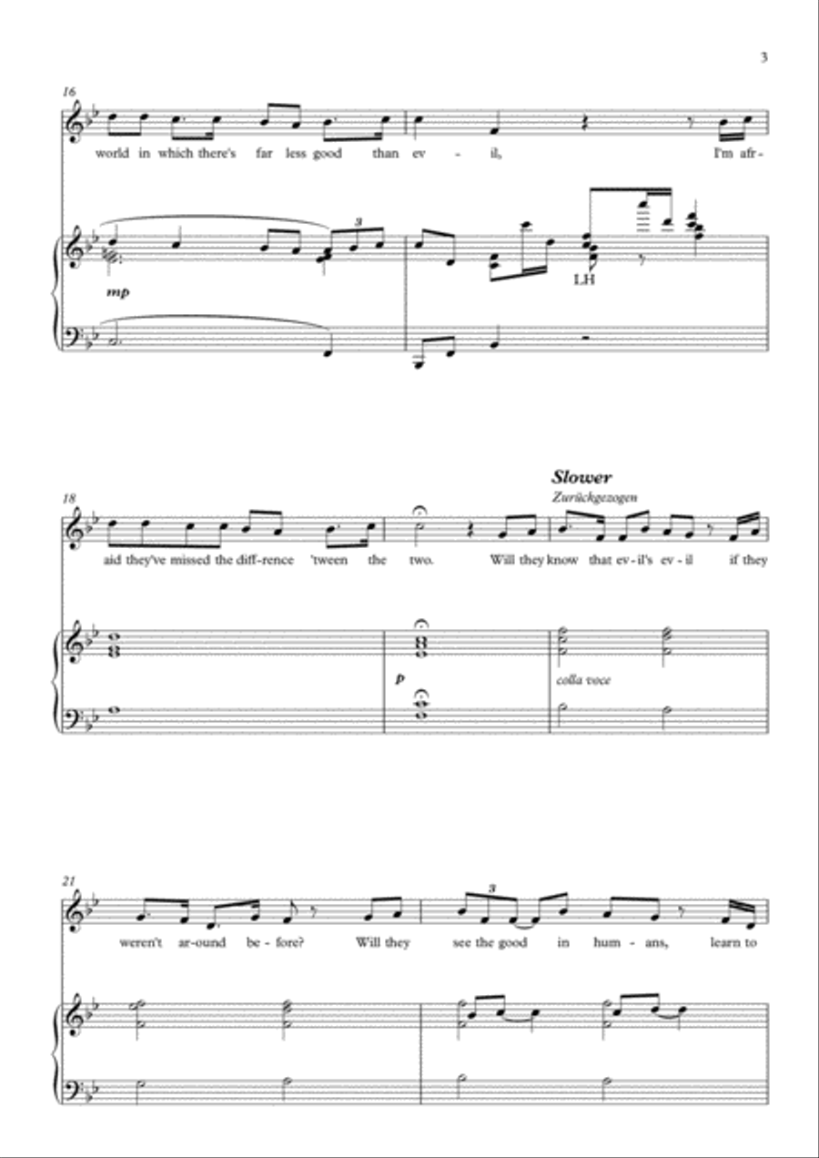Apology to a Child Apology to a Child Voice scores gallery preview page 3