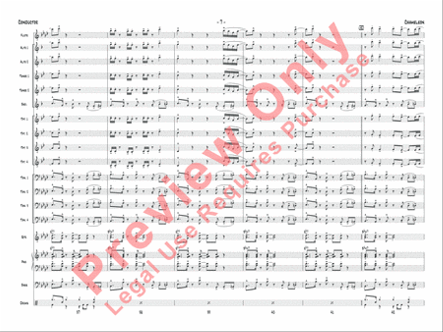 Chameleon Jazz Ensemble scores gallery preview page 10