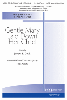 Book cover for Gentle Mary Laid Her Child