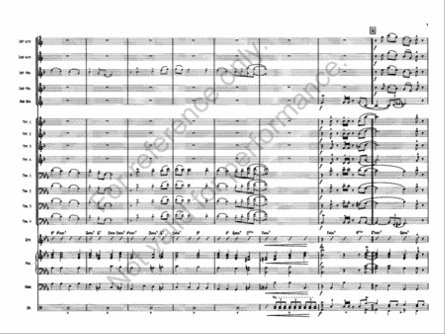 Danny Boy Jazz Ensemble scores gallery preview page 7