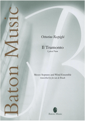Book cover for Il Tramonto