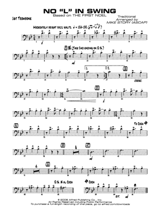 No "L" in Swing: 1st Trombone