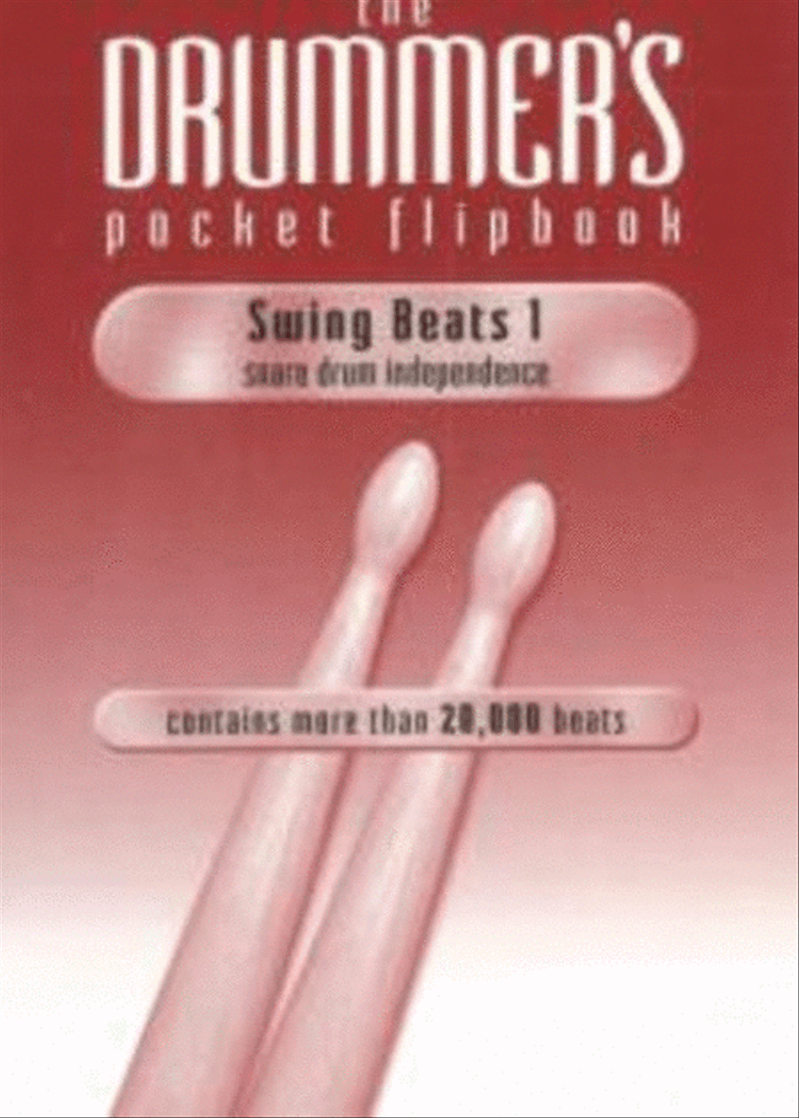 The Drummers Flipbook:Swing Beats 1 Drums scores gallery preview page 1