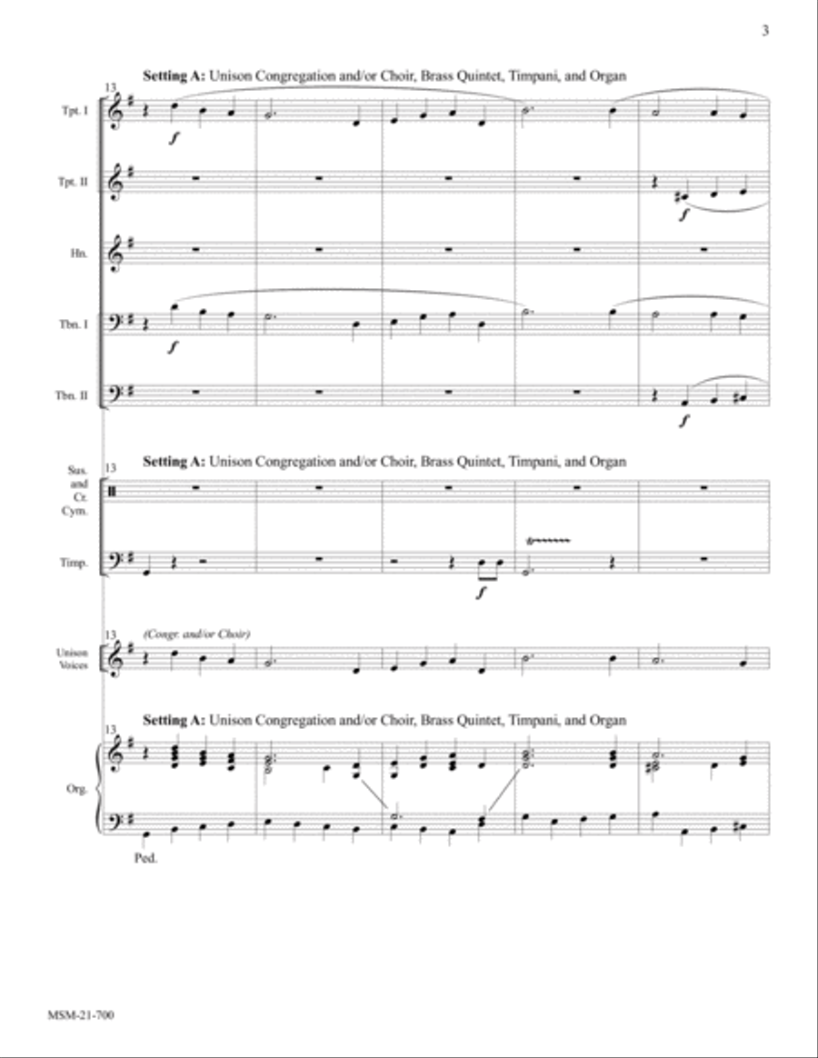 Sine nomine Sine nomine Choir scores gallery preview page 3