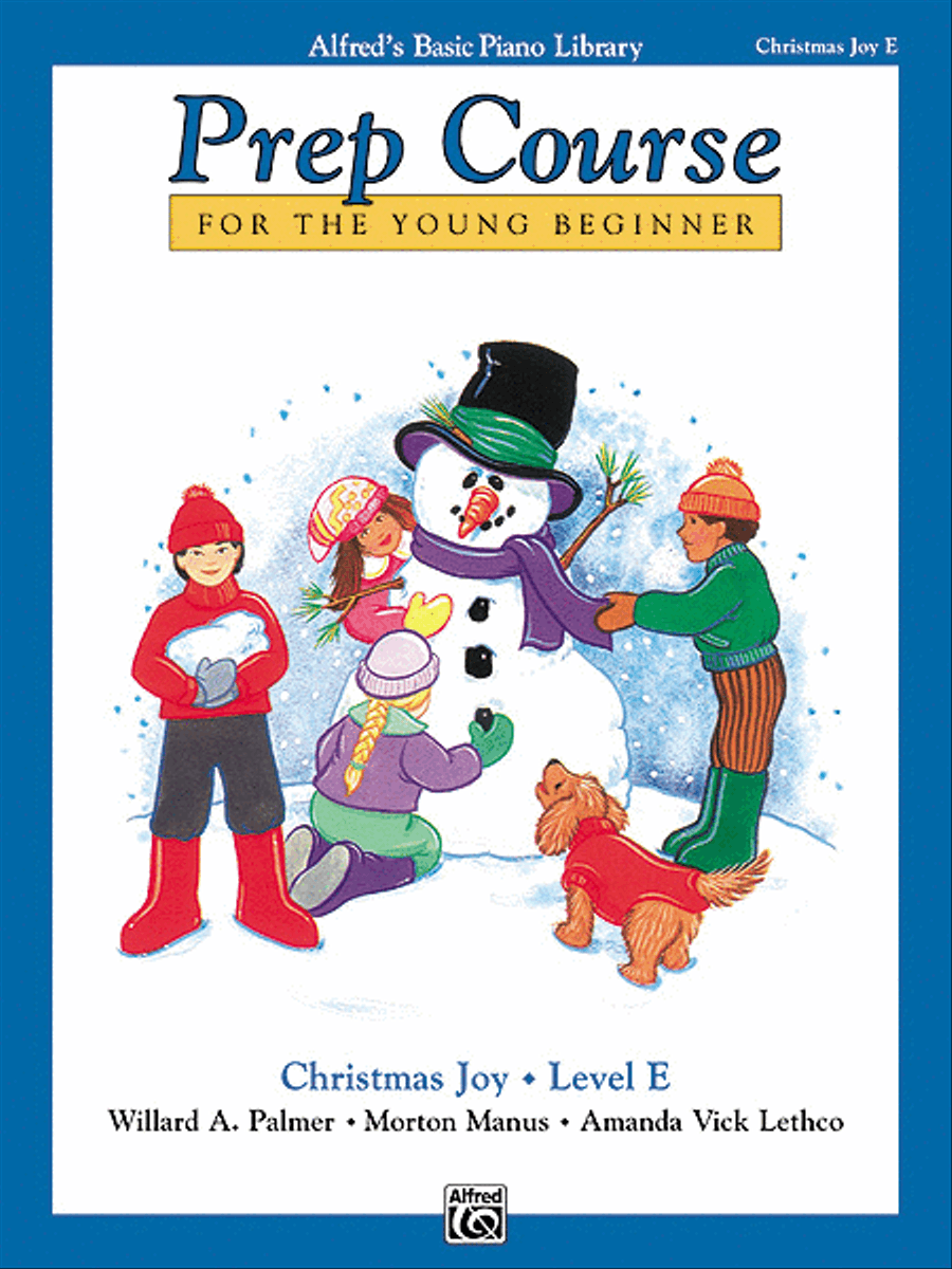 Alfred's Basic Piano Prep Course Christmas Joy!, Book E Piano Method scores gallery preview page 1
