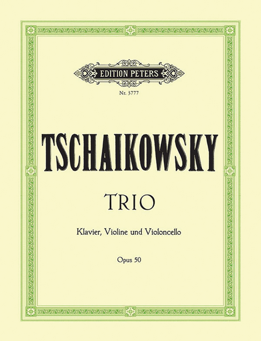 Piano Trio in A minor Op. 50