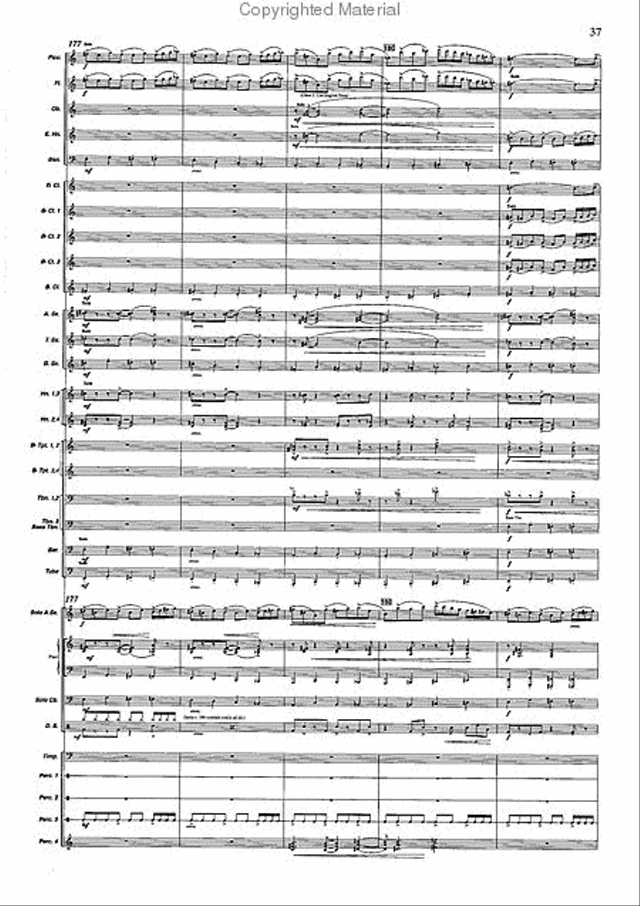 Concertango Concert Band scores gallery preview page 38