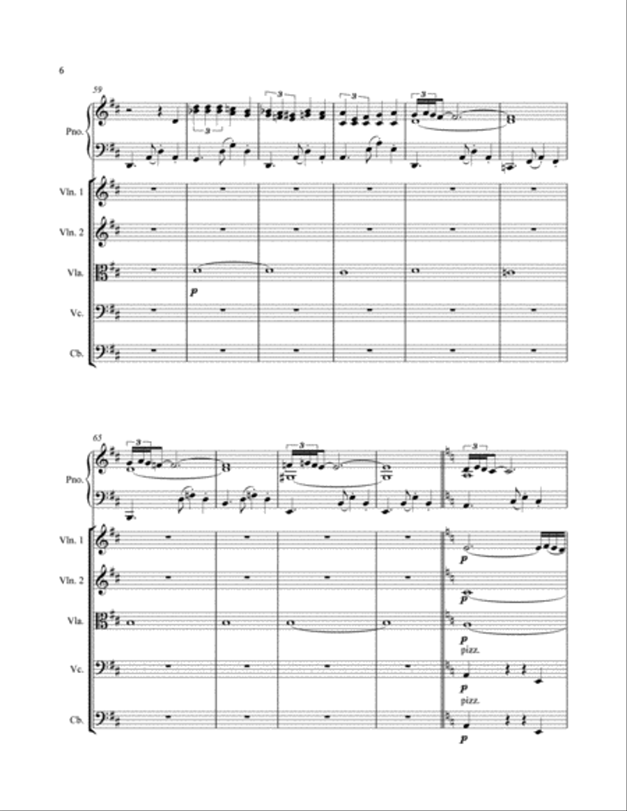 Tango Voluptuoso Tango Voluptuoso String Orchestra scores gallery preview page 6