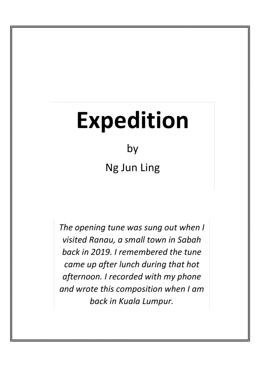 Expedition Easy Piano scores gallery preview page 1