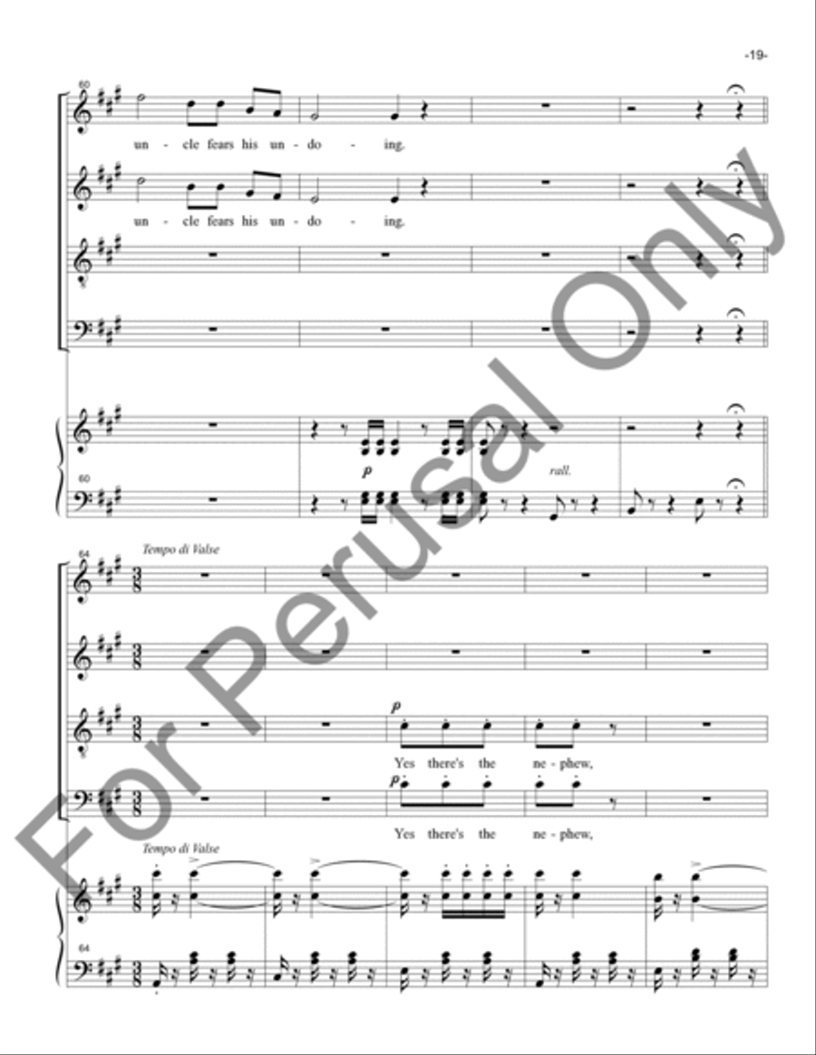 Opera Choruses, Set 1 Opera Choruses, Set 1 4-Part scores gallery preview page 20
