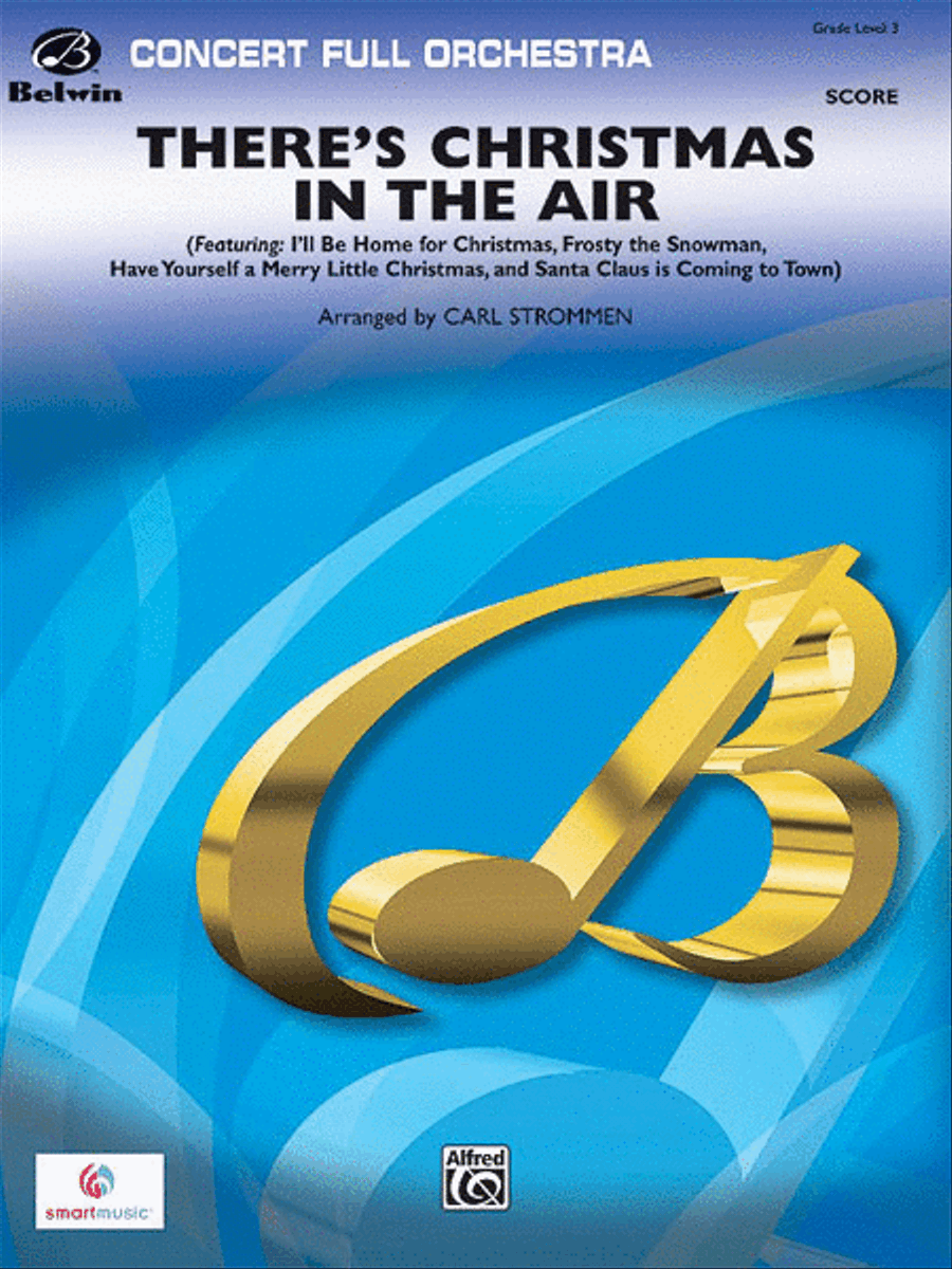 There's Christmas in the Air Full Orchestra scores gallery preview page 1