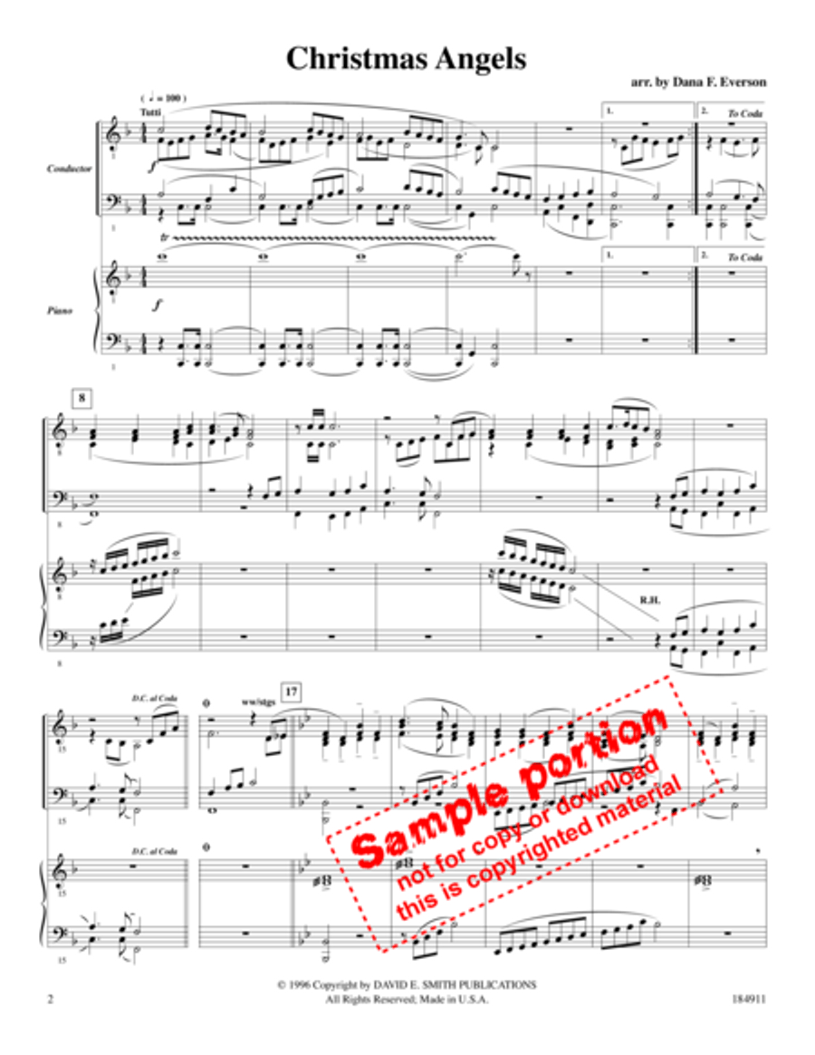 Hymnsembles- Vol II, Bk 1- Conductor/Keyboard Large Ensemble scores gallery preview page 2
