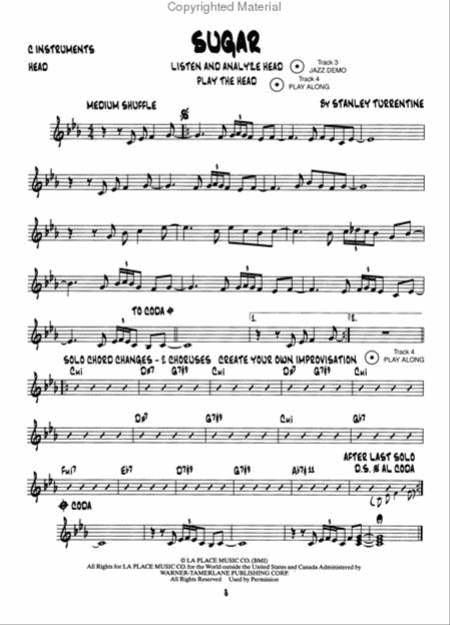 Approaching the Standards, Volume 2 Jazz Ensemble scores gallery preview page 3