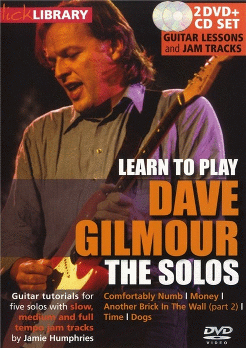 Learn To Play Dave Gilmour Dvd
